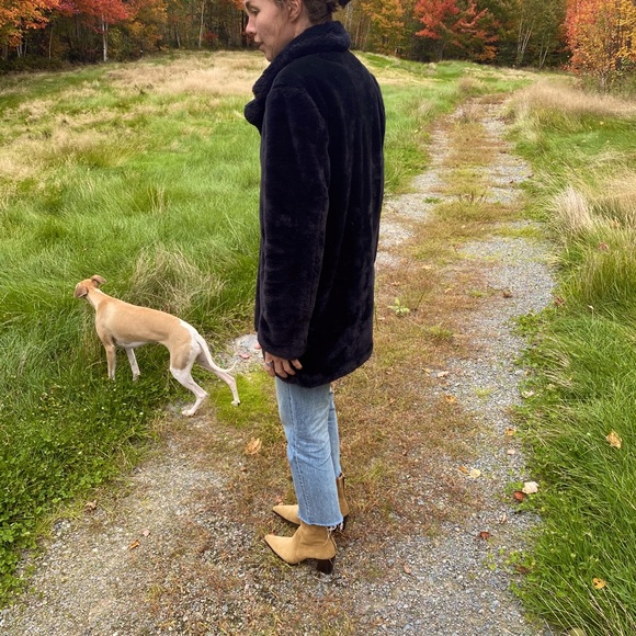 Faux Fur Midnight Black Cat Jacket - Picture 7 of 7